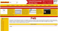 Desktop Screenshot of fonts.goldenweb.it